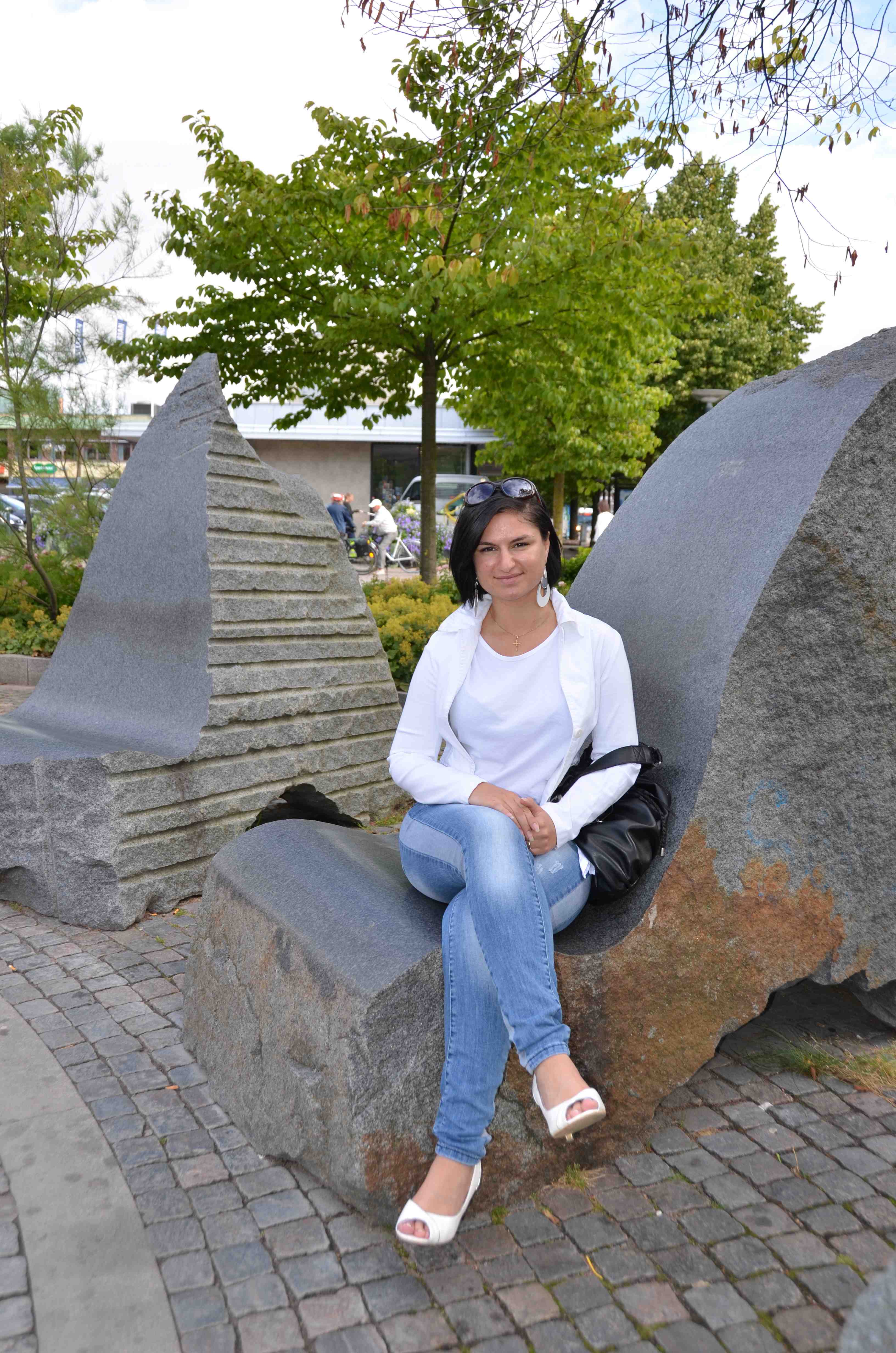 Bloggaren Karla är störst i Halland.