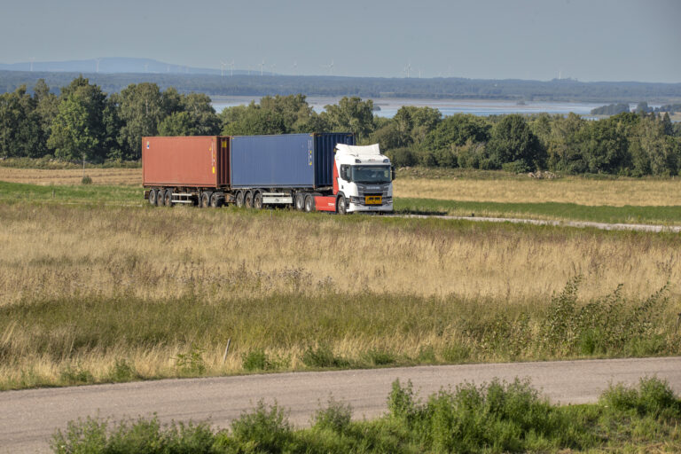 Dagens Industri: Webb-reportage om Jula Logistics eltransport